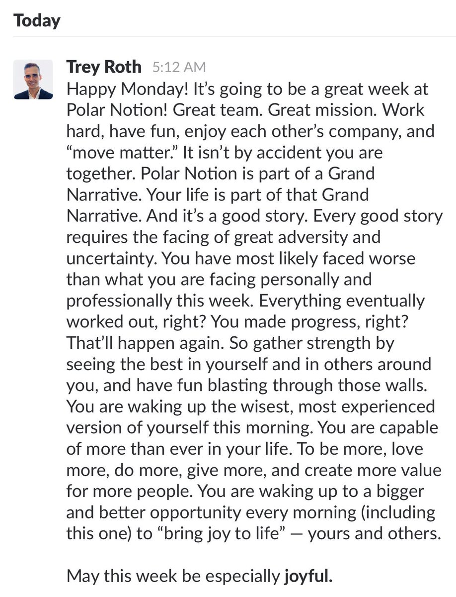 treyroth's tweet photo. May this week be especially joyful. https://t.co/8jMOmozxFP