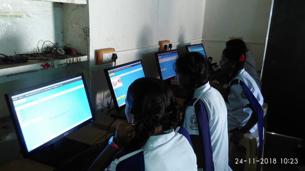 arthanvi's tweet photo. In rural parts of Pune, Girls using computer labs in their schools for course based learning in #ProjectUtkarsh.
#DigitalIndia
#QuizAcademy #Marathi medium #9th_class Takalkarwadi tal, #Khed Block, District #Pune #maharastra
@PrakashJavdekar
@Dev_Fadnavis https://t.co/0pMpza8FbM