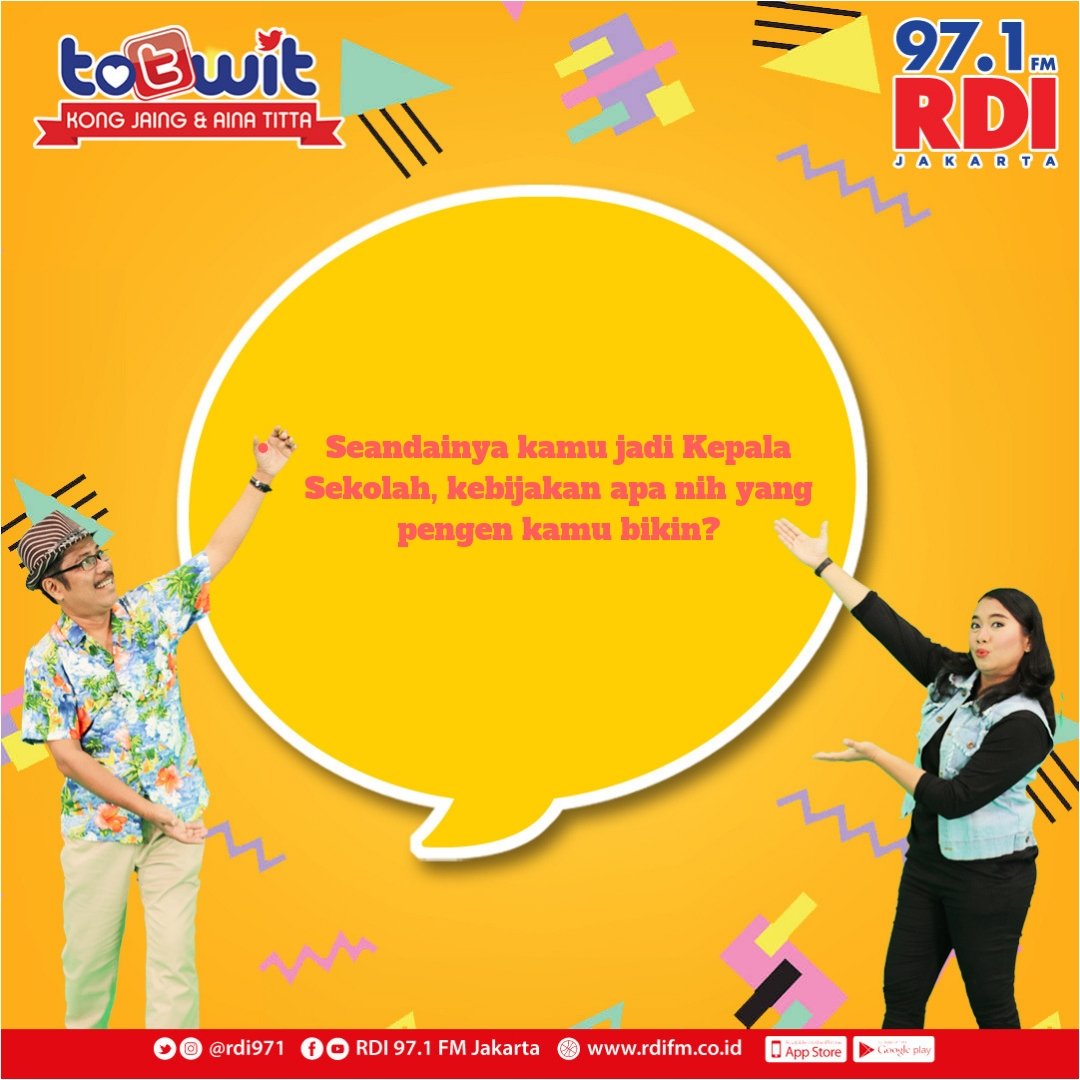 97.1 FM RADIO RDI JKT tweet media
