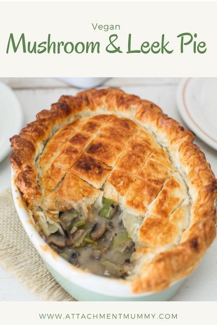 Mushroom and Leek Pie #vegan ift.tt/2r4plwA