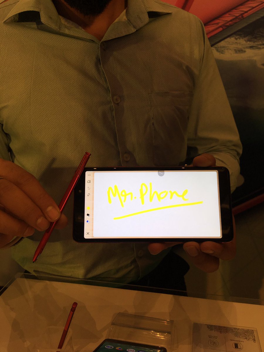 TheMrPhone's tweet photo. Our video of @InfinixIndia #Note5Stylus is going to be live on YouTube by 2PM. Watch out for the update on the channel.
https://t.co/FF4s1PQxv4 https://t.co/OgB5ifDjQK