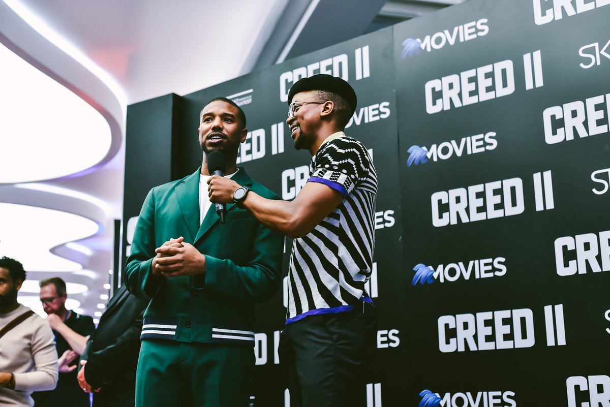 MapsMaponyane's tweet photo. Thanks for coming out to SA for the @creedmovie premiere @michaelb4jordan π¬π₯ #Creed2ZA
#CreedII
πΈ: @Jay_Teja https://t.co/o1Z1mYXCz9