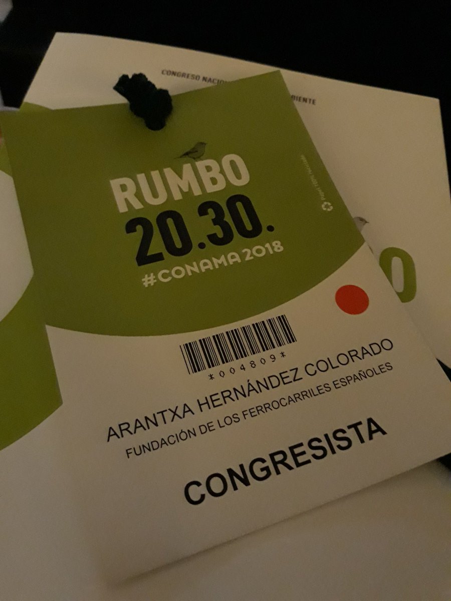 viasverdes_ffe's tweet image. Hoy estamos en #Conama2018 Rumbo 20.30. Hemos presentado comunicación técnica y estamos en el quiosco verde #CONAMA #TransicionJusta #TransiciónEcológica #ODS