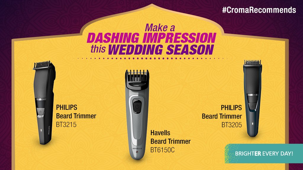 croma hair trimmer