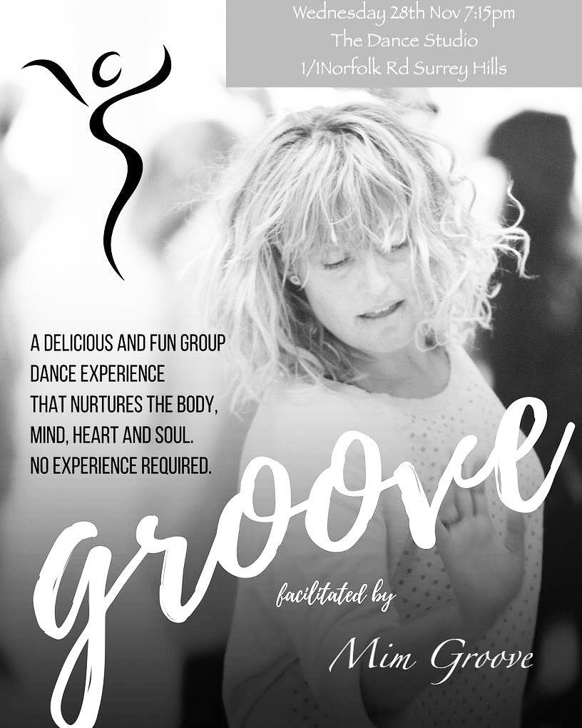 dancewithgen1's tweet photo. Come along and dance your heart out at a FREE Groove Trial. Taste test a fabulously, delicious dance experience. 

Where: The Dance Studio - 1/1 Norfolk Rd Surrey Hills
When: 7:15pm Wednesday 28th November
Bring:  Water bottle, towel or mat to lie on &amp; friends! https://t.co/IK8VqWjnt3