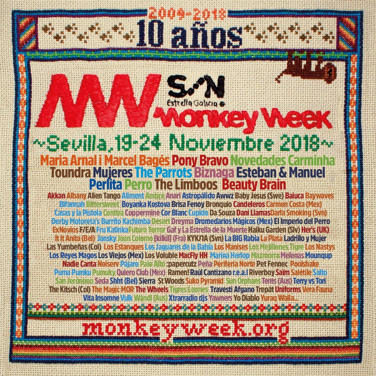 DarkBeginsAgain's tweet photo. Con añoranza y resaca de tres días de felicidad absoluta, buena música y momentos mágicos compartidos con amigos, imposible quedarse con uno solo... #MonkeyWeek10 https://t.co/ChaxKKvgcW