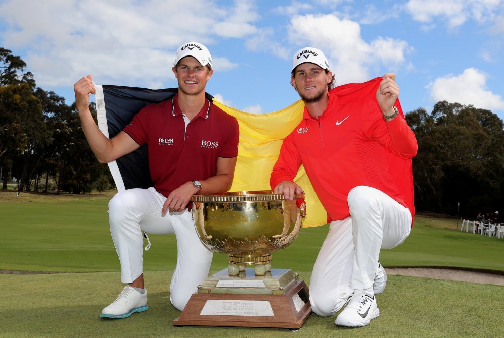 Thomas Pieters and Thomas Detry held off Australia on the final-day to give Belgium a three-shot victory in the ISPS Handa Melbourne World Cup of Golf.🇧🇪🇧🇪
#golfworldcup #pga #ukgolf #golf