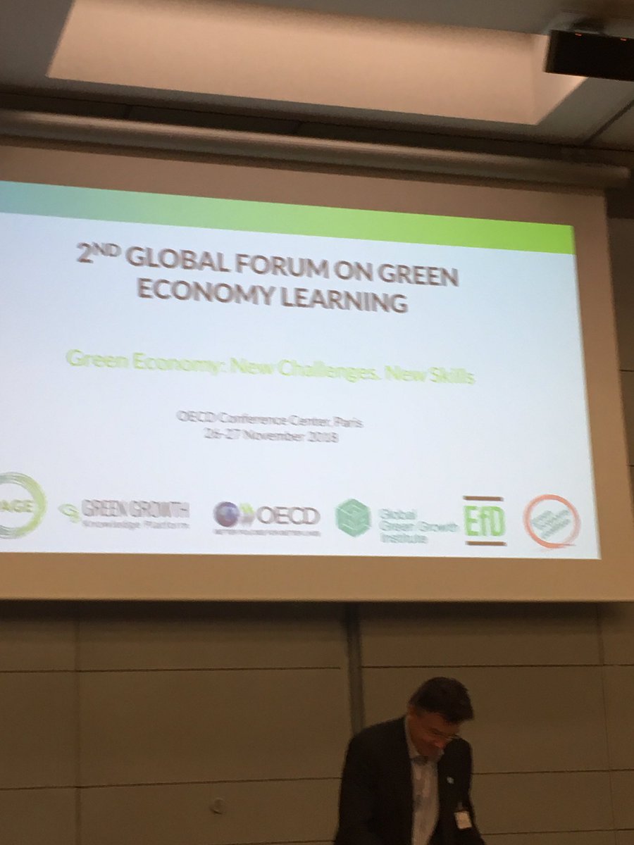 MSc_EPM's tweet photo. We are live from the 2nd Global Forum on Green Economy learning in Paris. First fact, Ghana integrated GE into primary and second education! https://t.co/qCaMUL0MZD