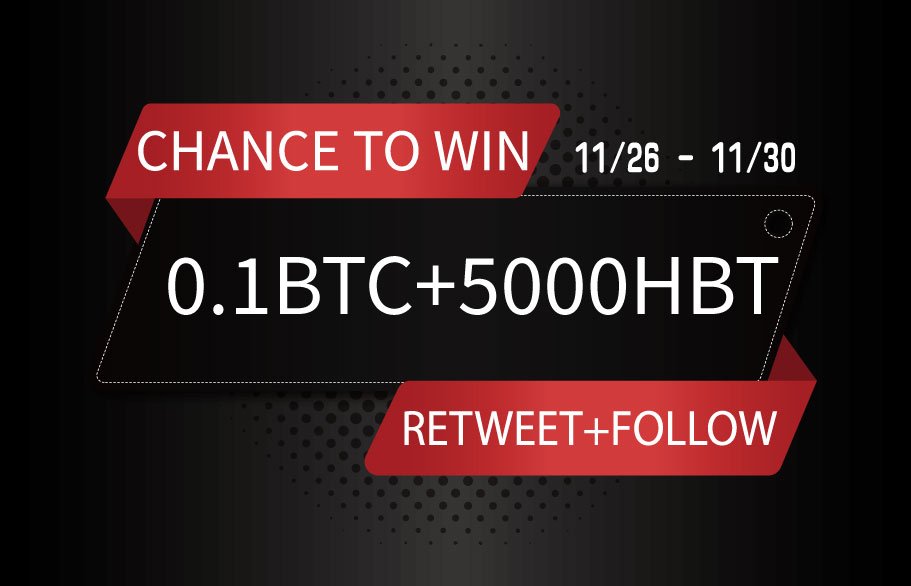 HnB_exchange's tweet photo. Chance to Win 0.1BTC+5000H&amp;B Token 🔥
Join our Lucky Draw by following our official Twitter account+Retweet this post!

=check details of HBT=
https://t.co/zPRX8CG4QQ     

#cryptocurrency #bitcoin #ethereum #blockchain #cryptonews #erc20 #lucky #BTC #ETH #HBT #TokenSale #tokens https://t.co/mbyJ35zlvP
