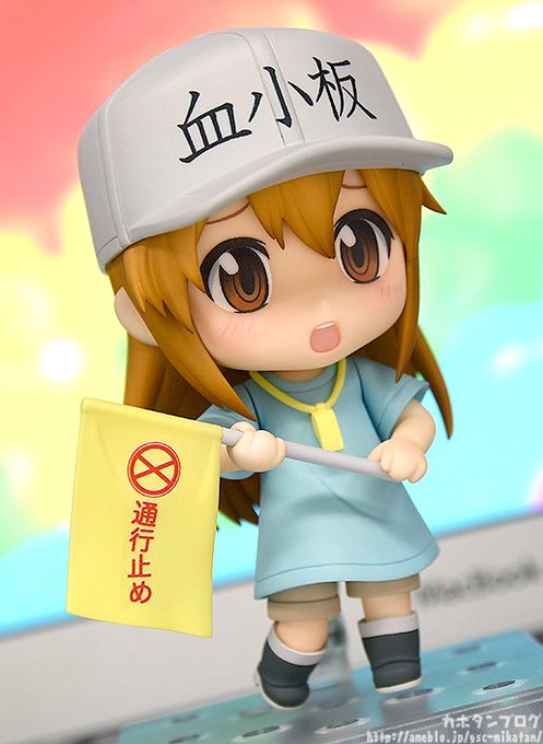 ねんどろいど　はたらく細胞　血小板 それじゃあいくよー!!アニメ「はたらく細胞」血小板の