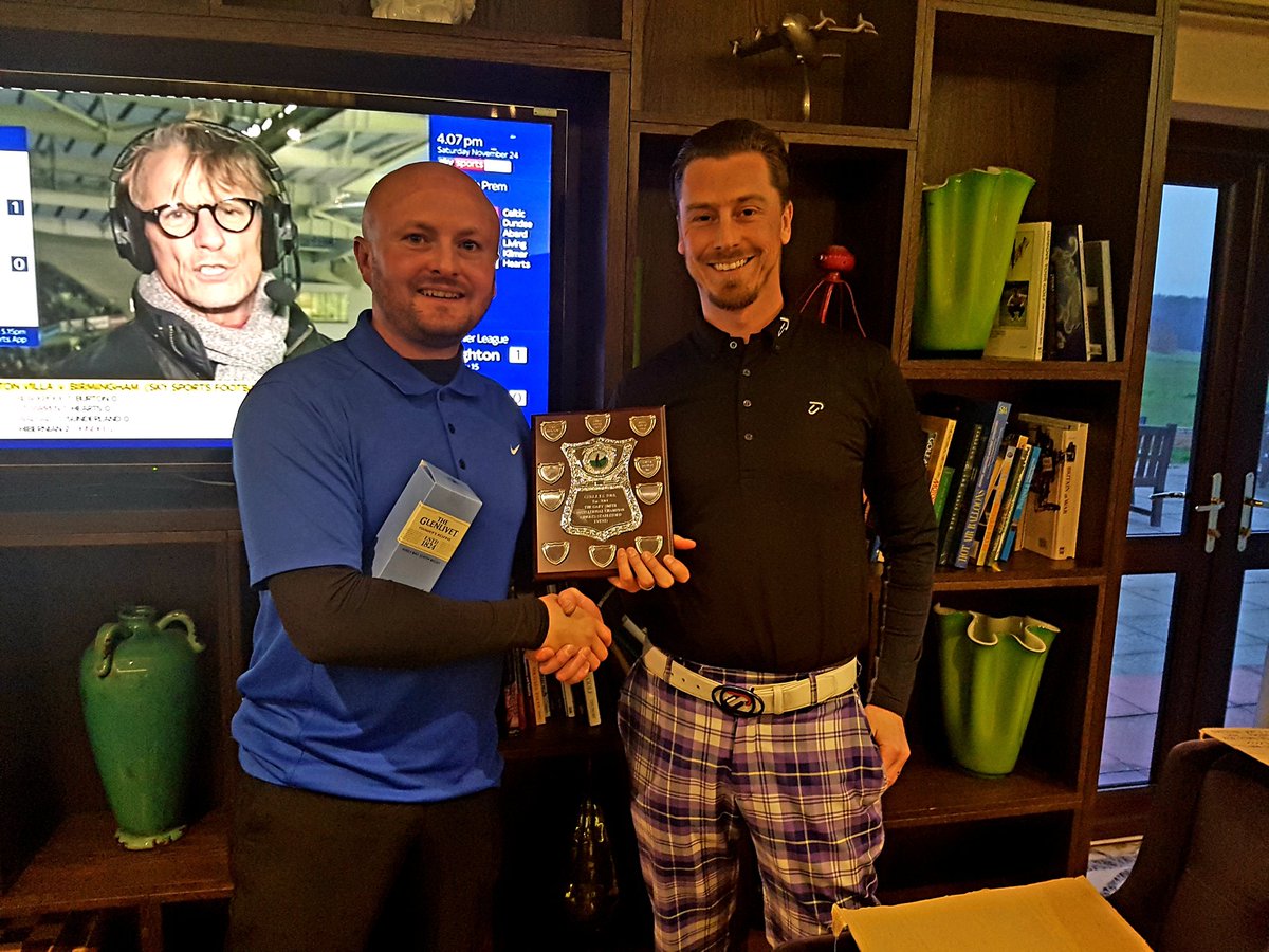 Gibletsgolfuk's tweet photo. Congratulations to @Dan_GoWhistle on winning the @GazNev Invitational with a whopping 41 pts and bringing to an end a brilliant season for the Giblets. 2 RHC's, 4 Majors, 1 Intl &amp; 10+ Invitationals all in one year! #AimLow https://t.co/cU9lX0vGnx