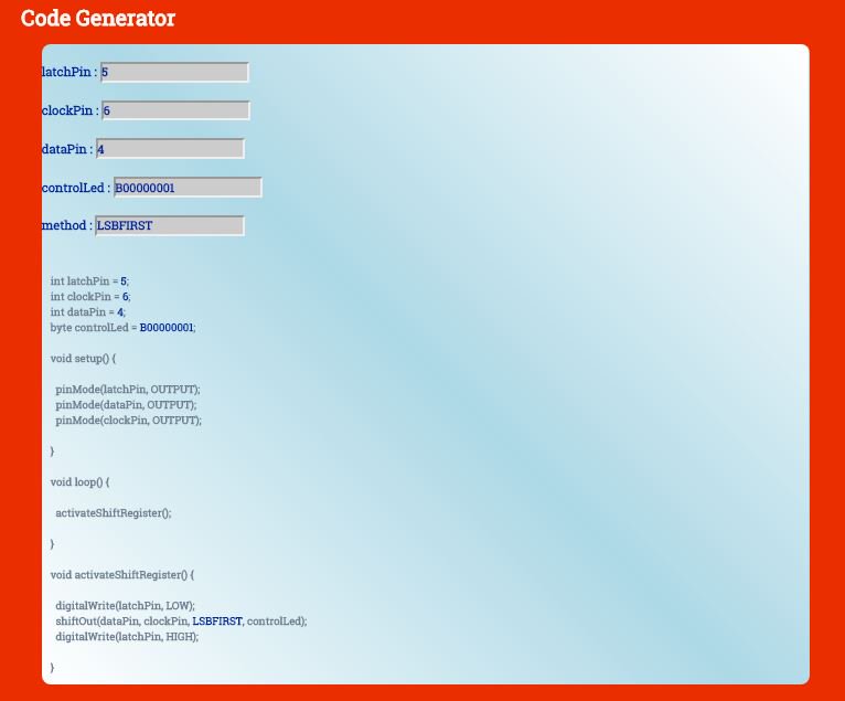 KutluhanAktar's tweet image. I programmed a code generator that makes coding 74HC595 Shift Register easy with microcontrollers like @arduino in html and #AngularJS. Try it  :)
#74HC595 #CodeGenerator #ShiftRegister #Electronic #Circuit #Arduino #Microcontroller #tech #html #javascript
theamplituhedron.com/tools/74HC595-…