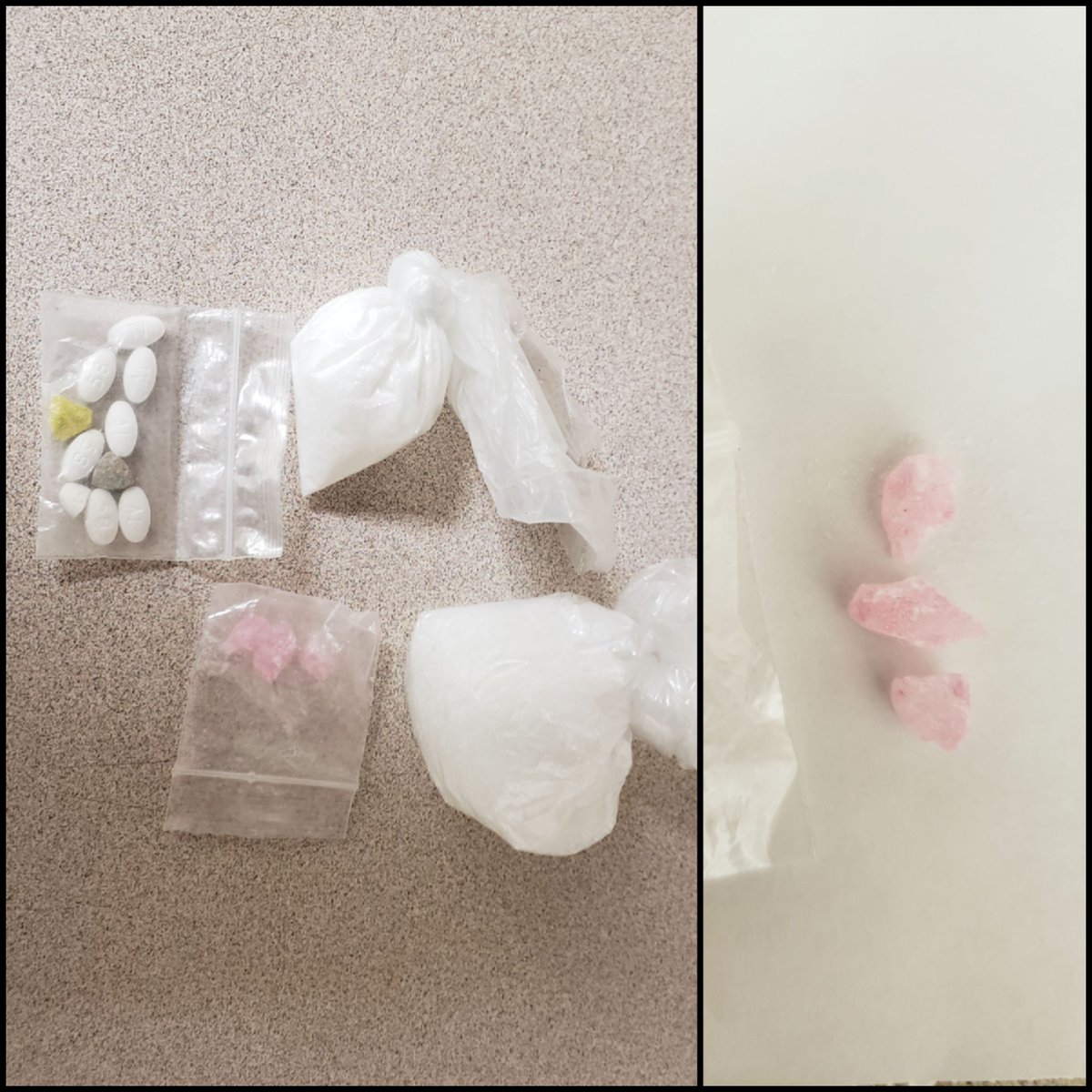 Lincoln_Police's tweet photo. ELECTRIC BOOGALOO
14th/Superior St
Parole Absconder (35+ Prior Convictions)
~He runs
~He fights
~Taser deployment
~He is in custody
~In possession of a couple ounces of The Meths, The Scrips, &amp; The Xs
~Off to Jail for multiple felonies.....AGAIN
#LPD #BreakingBad #PinkMeth https://t.co/6H2Zr14EGS