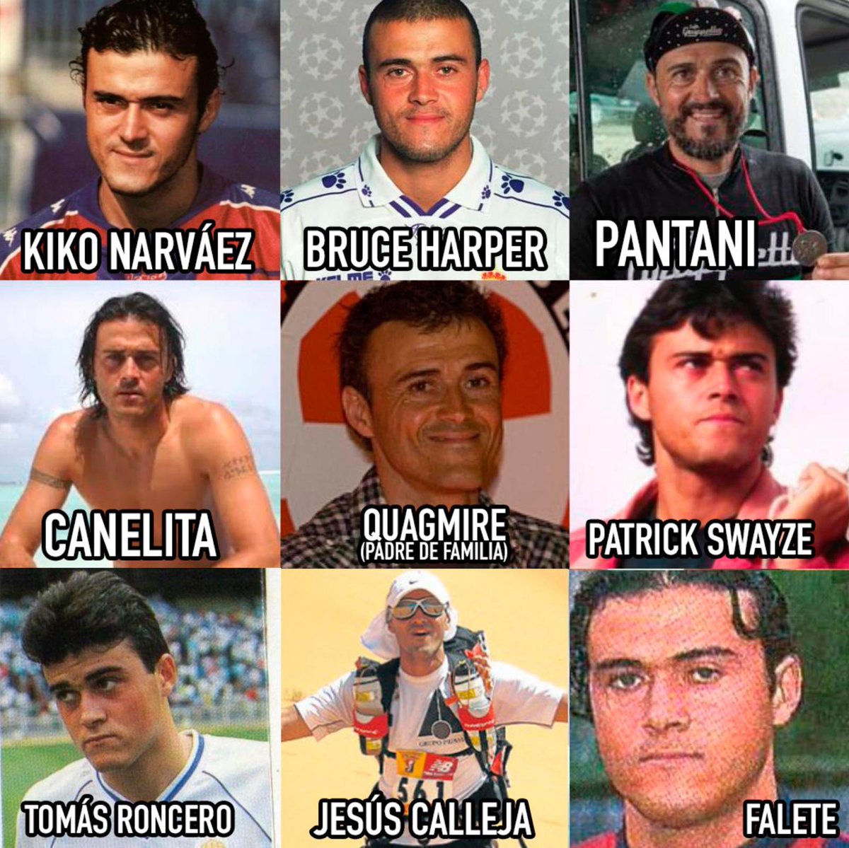 VaqueroEH's tweet photo. El camaleónico Luis Enrique https://t.co/2BJqqGWrnd