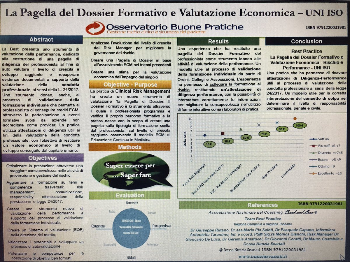 ass_coaching's tweet photo. Il 29 novembre la Dr.ssa Nunzia Scariati presenterà una Best Practice esposta al Forum Risk Management in Sanità presso Fortezza Da Basso - Firenze https://t.co/rnfecrLRBr