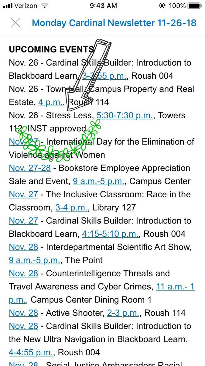 ActiveMindOU's tweet image. 🚨EVENT TODAY🚨

Check out the Monday Cardinal Newsletter and come learn how you can be a part of the mental health movement on campus! #BreakTheStigma