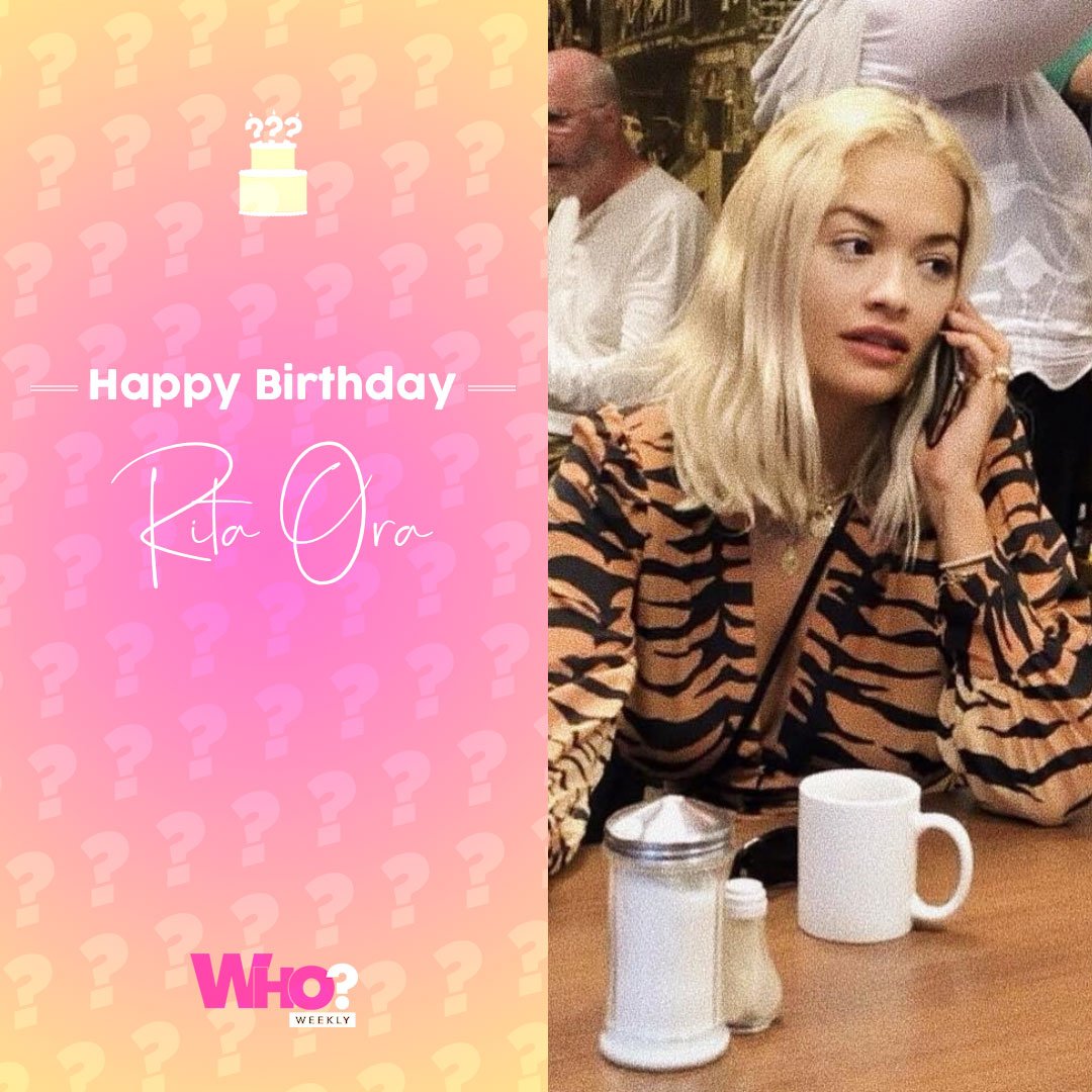 Happy birthday, Rita Ora! 