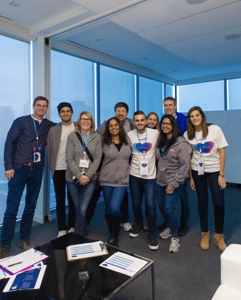MikeRizzi's tweet photo. I had an opportunity to attend @CapitalOneCA's Gift the Code HACKATHON. The event brought together more than 200 of the country’s foremost charity leaders and young digital experts. Check out my blog to learn more: https://t.co/NlN2vG862P #UseDigitalForGood #Sponsored https://t.co/nWcYR4DBFk