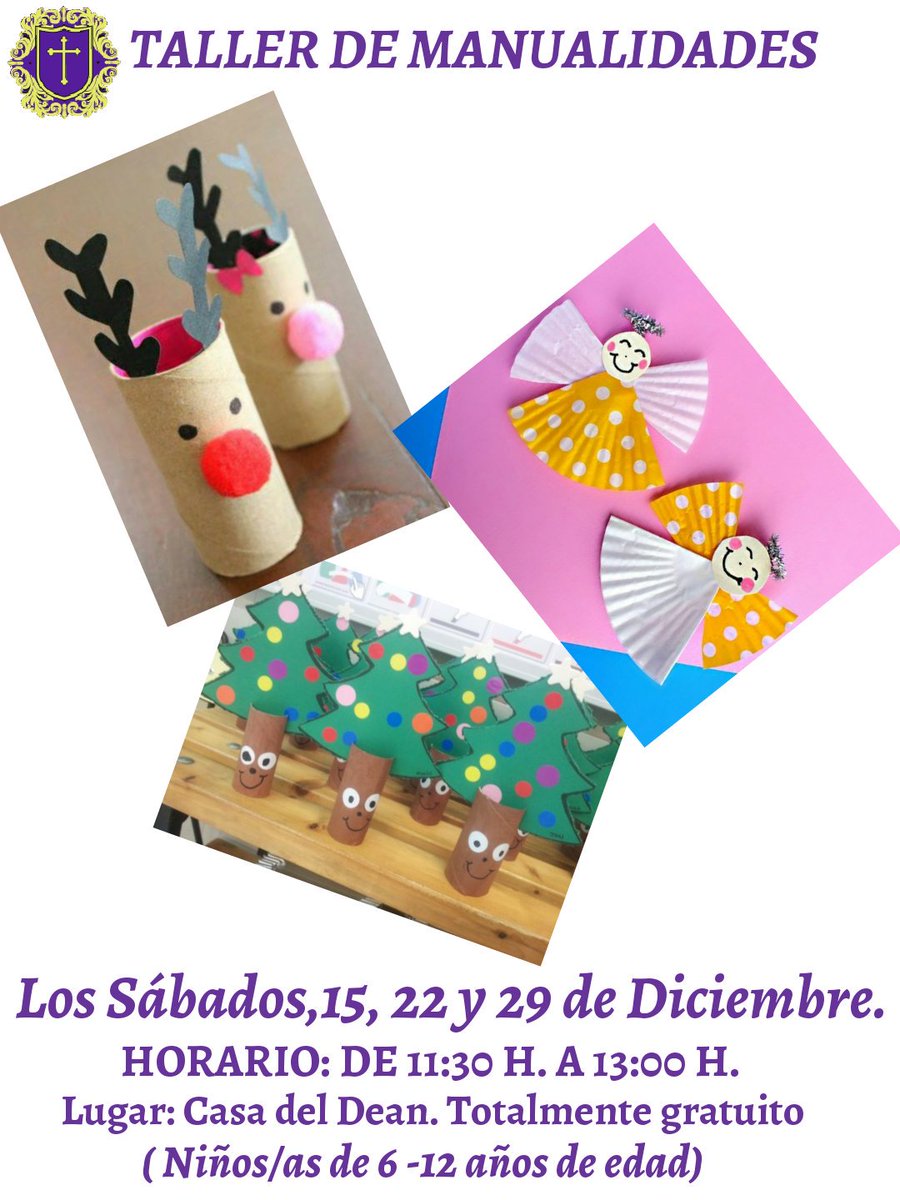 veracruzpla's tweet photo. Este año como novedad tendremos un Taller de Manualidades Navideñas,así que niños y niñas animaros a venir y pasar las mañanas de los Sábados de Diciembre entretenidos. https://t.co/IIKTk7qdPz