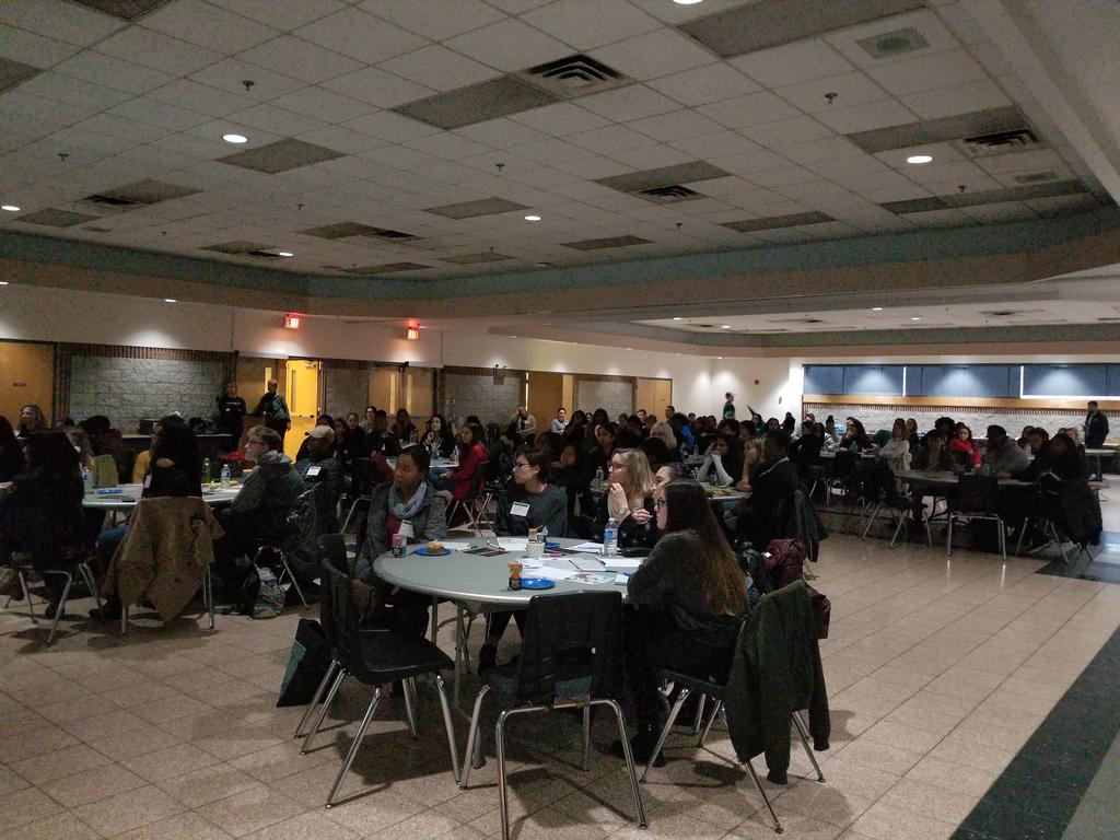 LeederWendy's tweet photo. It's a full house at the Love Shouldn't Hurt Youth Forum. https://t.co/YFFK1TNP5F