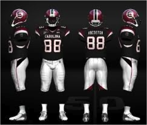 nicktay14's tweet photo. As the last game of the South Carolina Gamecocks regular season against Akron is approaching in just 5 days, which uniform combination would you, the FANS, like to see them end the year with? Please comment below by using the hashtag #UniformsForTheFans and tag @GamecockFB https://t.co/heVr7TZgbH