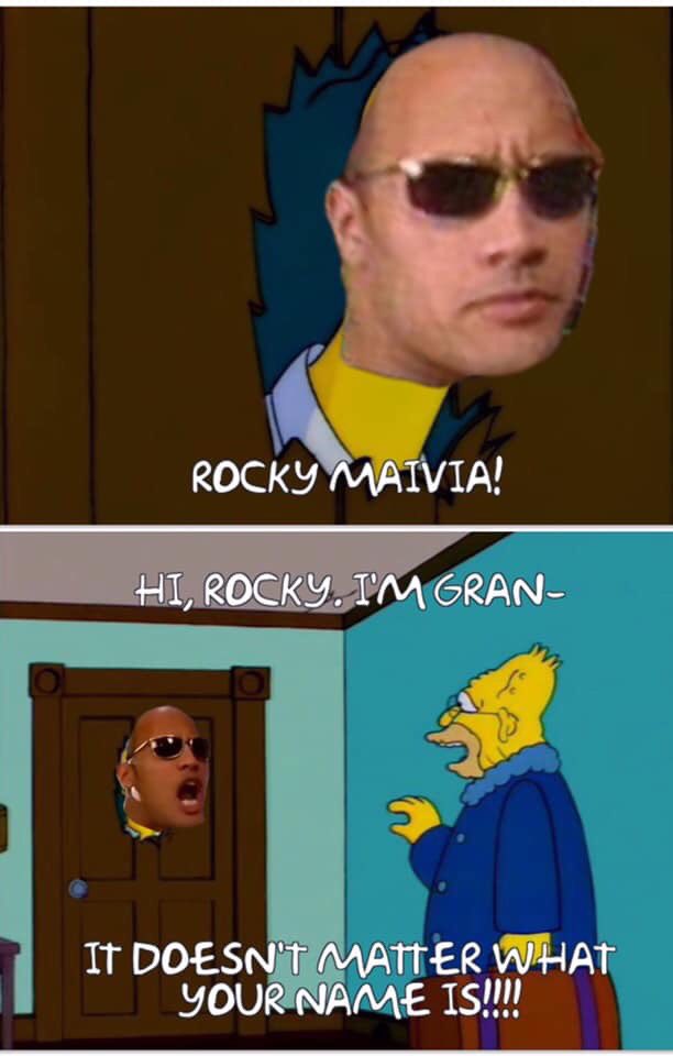 Simpsons Wrestling Memes Credit Bryan Godfrey