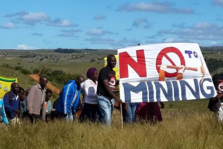 saflii's tweet photo. Pretoria HC holds that the Min of Mineral Resources must obtain the "full and informed consent" of the #Xolobeni community before granting mining right in terms of the #MRPDA, because the grant of the right would be a "deprivation" as per s 2(1) of #IPILRA https://t.co/LmOKpWU15x https://t.co/xSlXxZWlHy