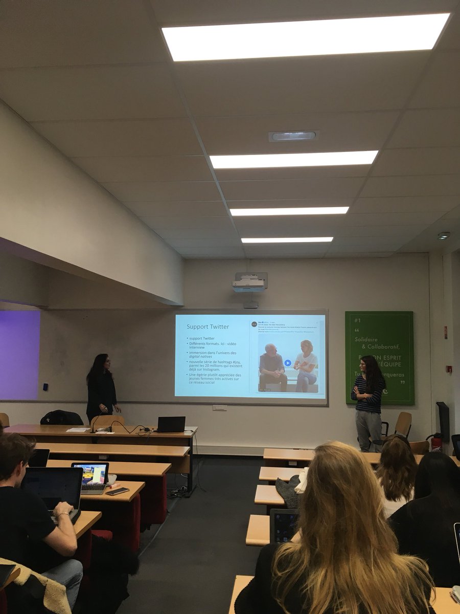 MartinIstc's tweet photo. Quand la campagne Twitter nous emmène directement dans la conception du pub @Mariedelattre88 @JulietteSempe #RSISCT3A #RS #socialmedia #miseenabyme https://t.co/MumZvQcu2h