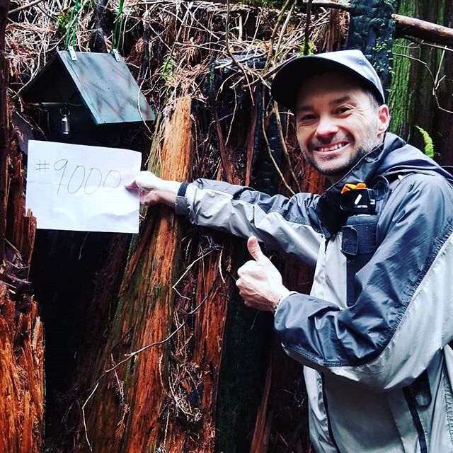 LANMonkeyGC's tweet photo. Big congrats to our hiking buddy and weather-meister 3Hams&amp;aRose for claiming his 9000th find on our group hike yesterday!!
🤩👏👍
.
#geocaching #geocachingwin #milestone #forthewin #9000 #showusyourcache #congratulations #GoGeocaching #getoutside #expl… https://t.co/07jQObez78 https://t.co/j8LlG87qrx