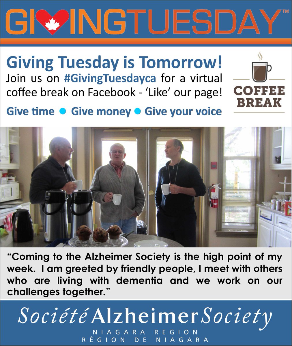 Alzheimer Society of Niagara Region (@alzheimerniagar) on Twitter photo 