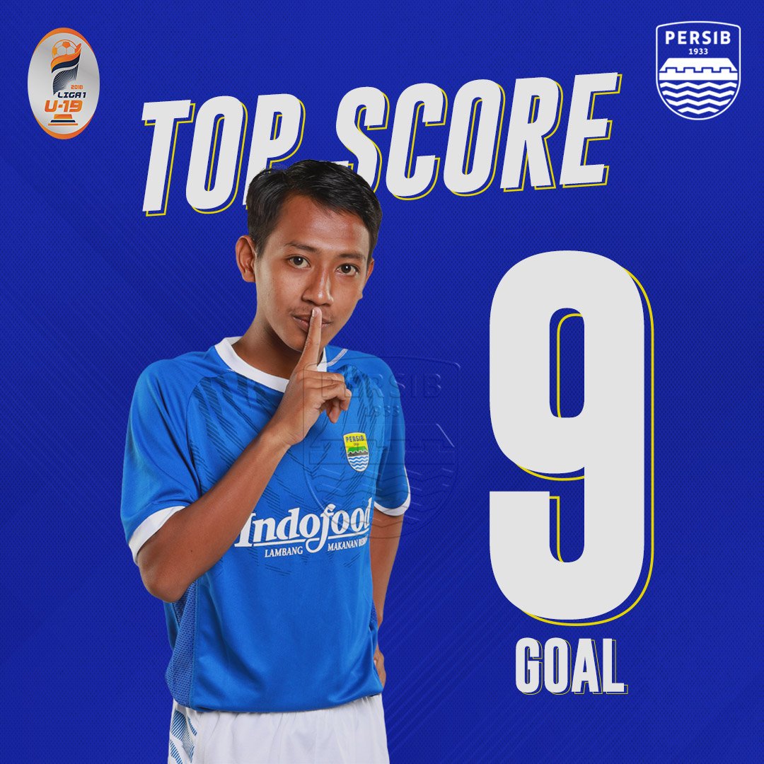 persib's tweet photo. Selamat Beckham Putra Nugraha!

Back to back gelar Top Score di #Liga1U19 
#PERSIBday #MaungNgora #PERSIBjuara https://t.co/esGhts7HWB