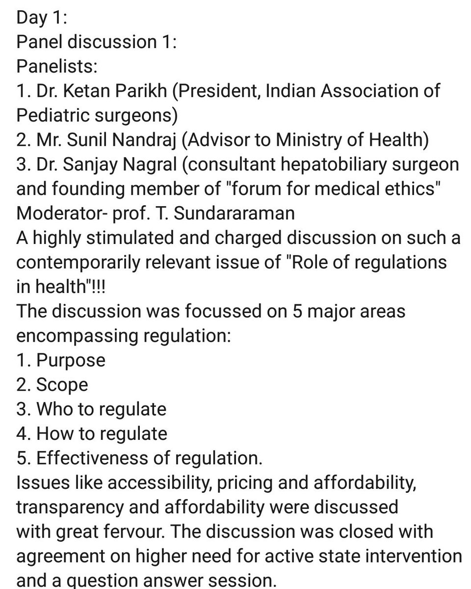 tiss_mha's tweet photo. A successful 2 days event of School of Health System Studies #TISSClairvoyance #Day1 #24November2018 #Panel1 #Discussion1 "SeatBelts or Roadblocks? The role of regulations in health" Moderator- #Prof.T Sundararaman Panelists - #Dr.Ketan Parikh #Mr.Sunil Nandan #Dr. Sanjay Nagral https://t.co/klpwEhLCpp