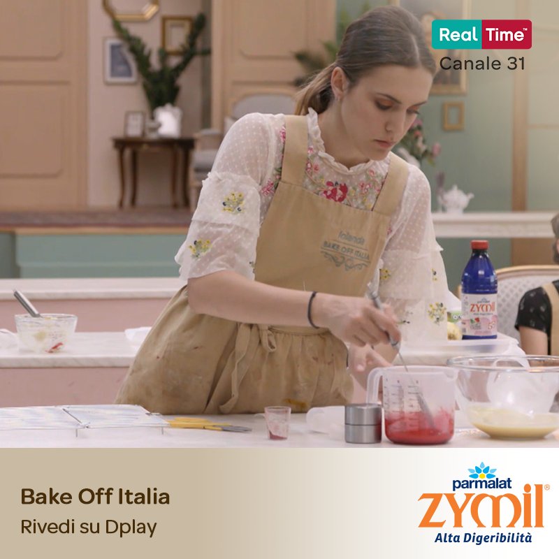 realtimetvit's tweet photo. Alzi la mano chi vorrebbe assaggiare i dolci preparati dai nostri concorrenti, sempre buoni e leggeri grazie al latte #Zymil! ✋✋✋ Su Dplay c’è la nuova puntata di #BakeOffItalia 👉 https://t.co/JbgLKP40va #alcentopercento https://t.co/1LCAw4PhpU
