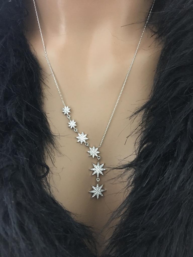 #artjewelrybyhilal #925ksilver #layernecklace #flowernecklace #ynecklace #designnecklace #instagramjewelry #instagood #artjewelry #giftidea #giftjewelry #bohemianjewelry #bohostyle #womanjewelry #everydaynecklace #silverlove #cybermonday