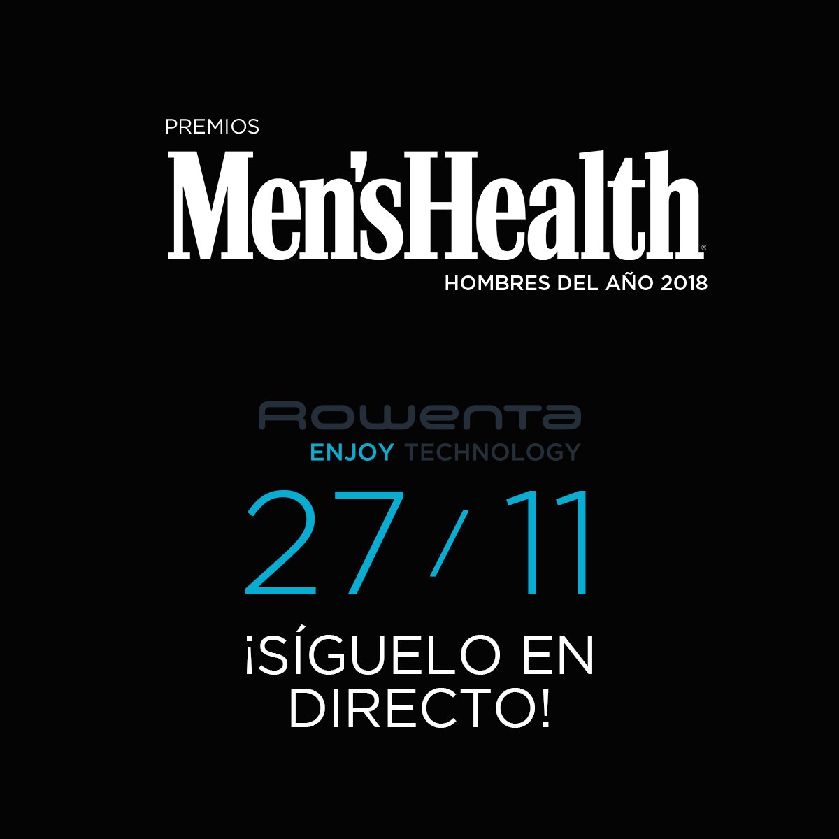 Rowenta_ES's tweet photo. Mañana se entregan los Premios Men's Health Hombres del Año 2018 de la revista @menshealthESP y Rowenta estará presente para dar los últimos retoques a los invitados y galardonados.
🔵 ¡Síguenos! Te lo contaremos todo a través de nuestras RRSS.
#RowentaforMen. #premiosMH18 https://t.co/elcXcS7cAO