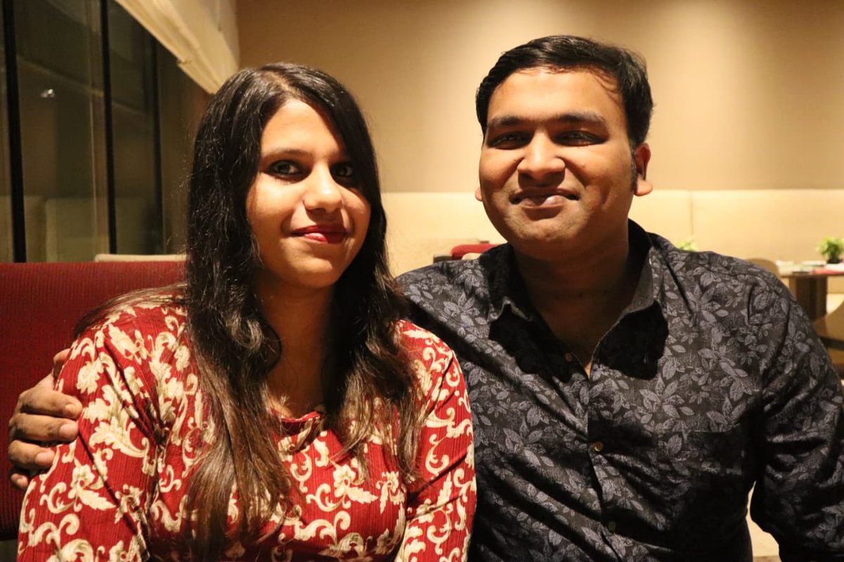 spoonsoflavour's tweet photo. The 7th Anniversary is a milestone where you can pause and look back at your life - to cherish all the beautiful memories and bind yourselves to all the wonderful promises that are yet to be fulfilled. 
P.S- I love his dimples.😘
#HappyAnniversary #7YearsOfMarriage https://t.co/JWomHWIXR4