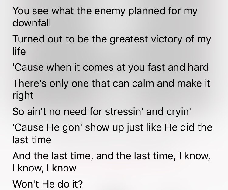 pocah1675's tweet photo. Monday Motivation! “They try to break me, tried to take me out. But I got Jesus on my side... But ain’t no power strong than the one who came and laid down His life. And I got mountains to climb..” #WontHeDoIt #iTrustU @COPraiseIM @DrJinCA @mzsSimes https://t.co/r8yCkc4b2l