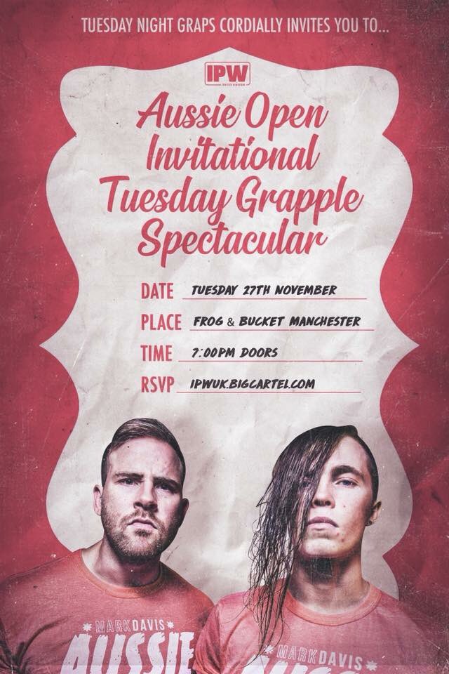 KidLykosII's tweet photo. This week: 

Tuesday - @IPWUK #TuesdayNightGraps - @Charli_Evans1 vs @shane216taylor vs @ChuckMambo vs Joe Nelson 

Friday - @IPWUK - 1st round, 4 way Match in the #IPWInvitational 

Saturday - @4GwrestlingUK - @LuchaDS vs Joe Nelson https://t.co/3HJYR99fVa