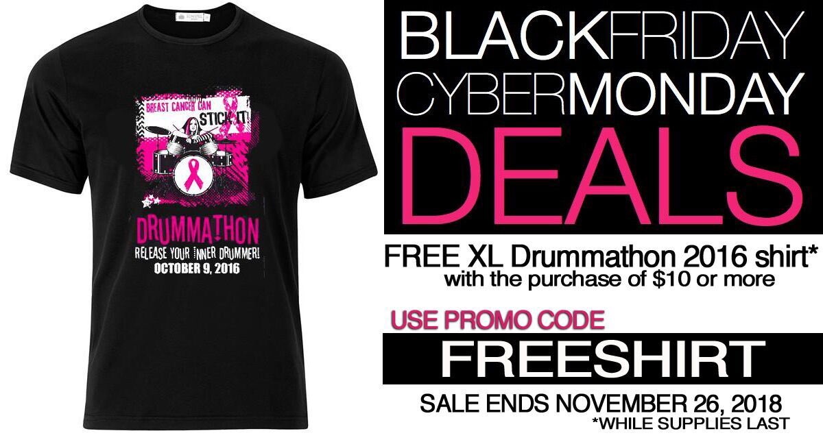 bccsi's tweet photo. TODAY! #CyberMondayDeals Free XL #Drummathon2016 shirt w/ purchase of $10 or more! Use promo code FREESHIRT https://t.co/OErbqjkFhL
If you’re shopping on #Amazon for the holiday, start at https://t.co/tsqxVRnuzP & choose @bccsi as you fave charity! #Shop4acure #Givingback 💕🤘🏻 https://t.co/z8PJm3Mfh3