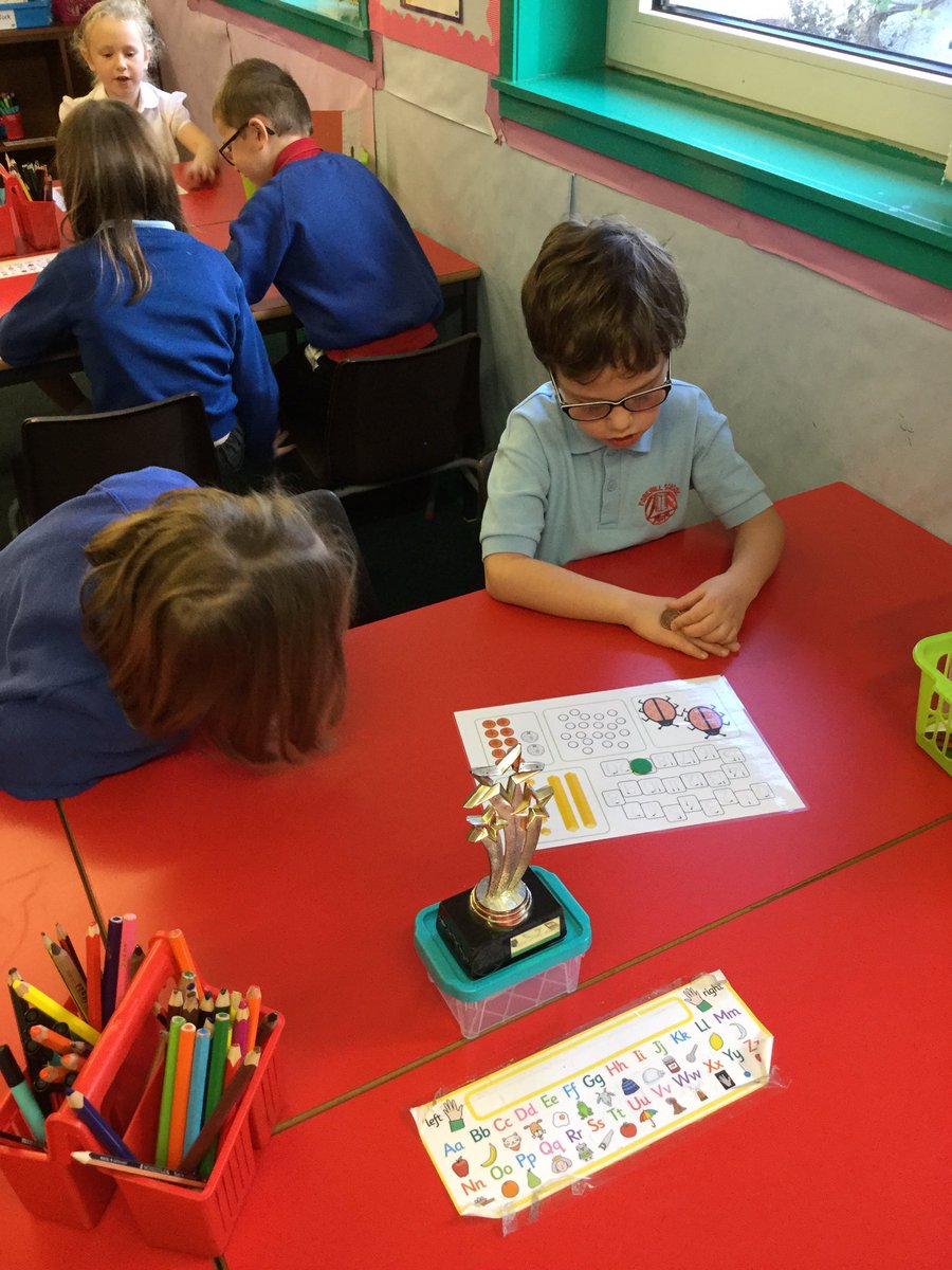 MrsDuncan88's tweet image. This week p2 are learning about taking away. We were working with a friend to take 1 or 2 away from a number using a fun game with coins and number fans 😀 We had lots of fun @ForehillSchool #achieving #numeracy #subtractionfun