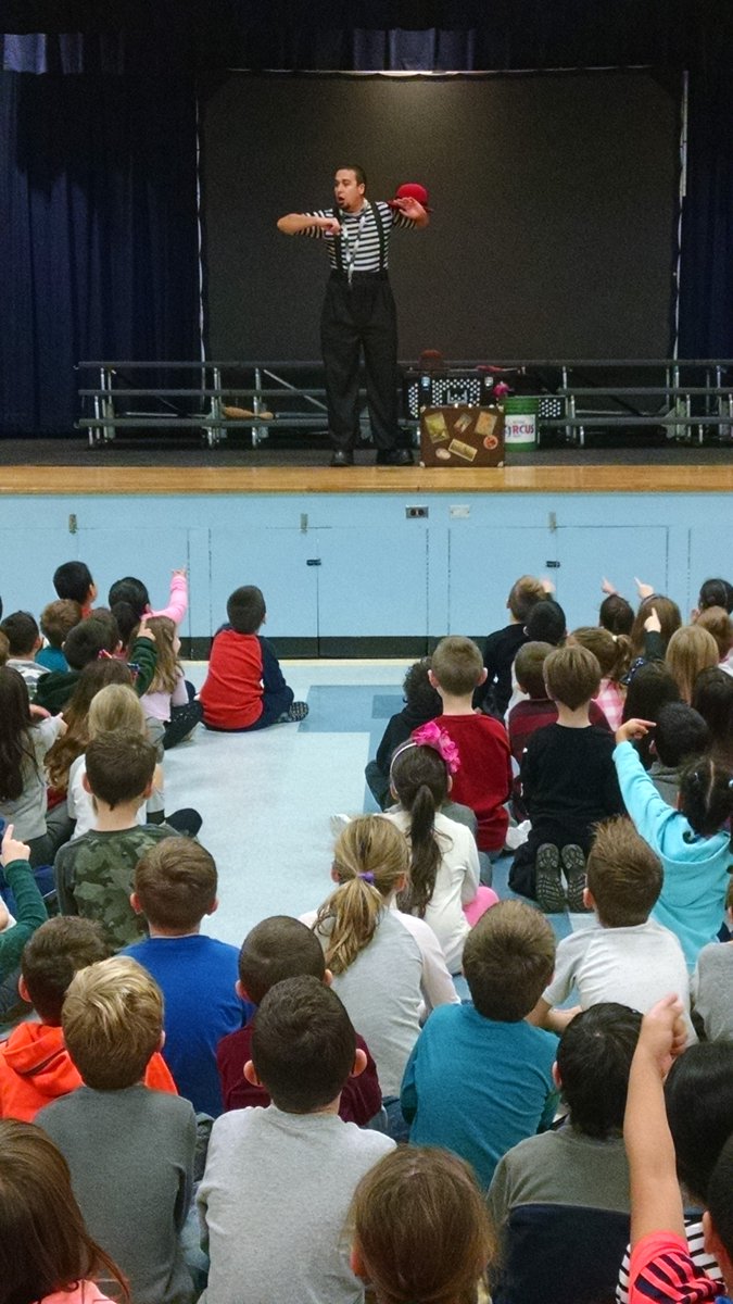 We are welcoming the circus this week at MPES. A kindergarten student asked me, "Mr. Keenan, what's the circus?" "You'll see," I replied with a smile. Now she's smiling and laughing. Thanks to the MPES PTO for their support and the staff for being flexible.