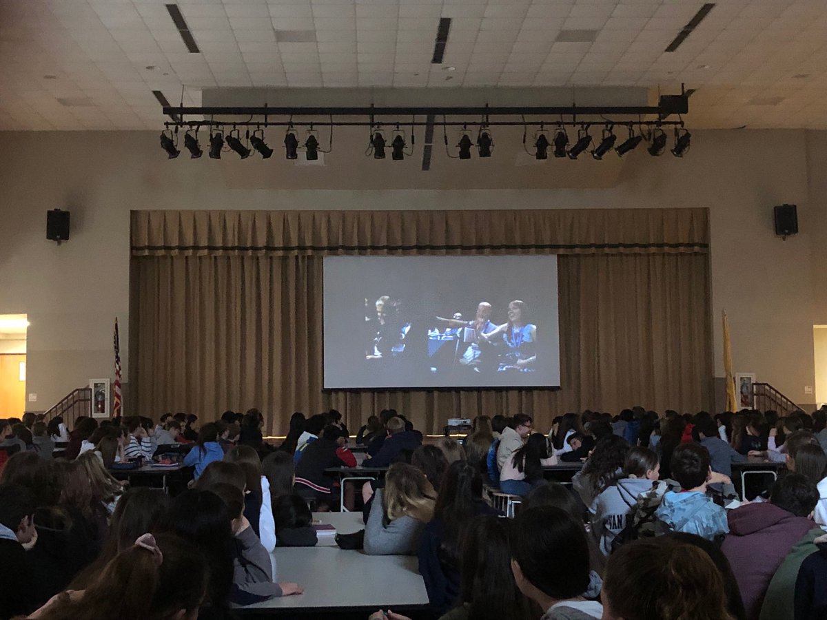 elexisburke's tweet photo. #ScienceFairFilm #NationalGeographic #picturemotion  Panoramic photo of our 8th grade students viewing end of Science Fair Documentary followed by brief Q and A Great movie! ⁦@kbunt331⁩ ⁦@dgianelos⁩ ⁦@HowellTwpMSS⁩ https://t.co/1FU6wrgwcc