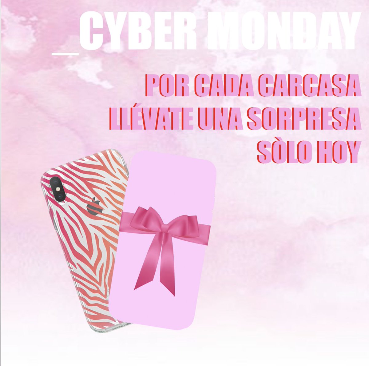 YASSS!🔥
Solo durante 24h, celebra el #CyberMonday con nosotros y llévate una carcasa sorpresa GRATIS con cada carcasa que compres 🙌🏼 Código: CYBERGRATIS 👈🏽
Disponible aquí: krusette.com