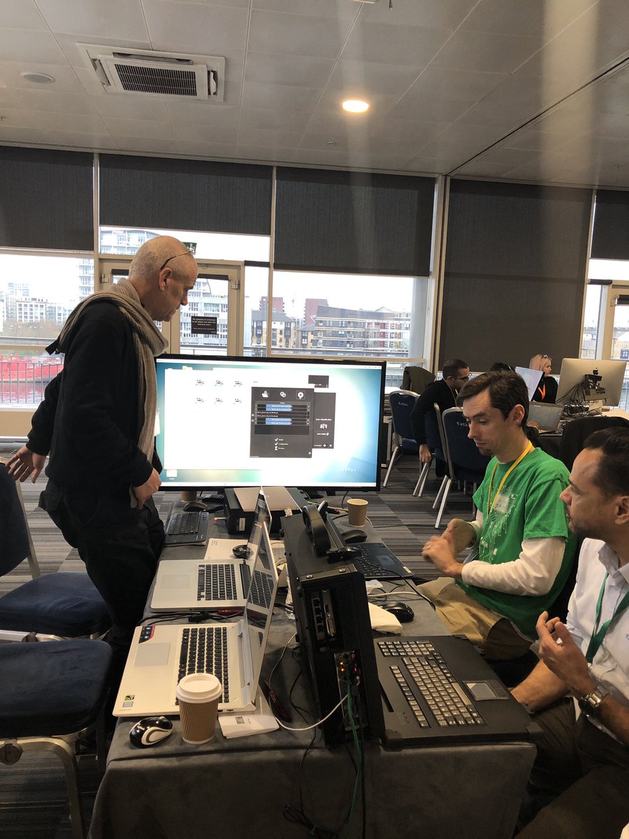 BeMyAppEMEA's tweet photo. Armed with all the info they need and lots of great mentors - now it’s time to crack the code and get those algorithms in production! @DASAccelerator #dasahack #incidentresponsehack https://t.co/C2HOmGaHRB