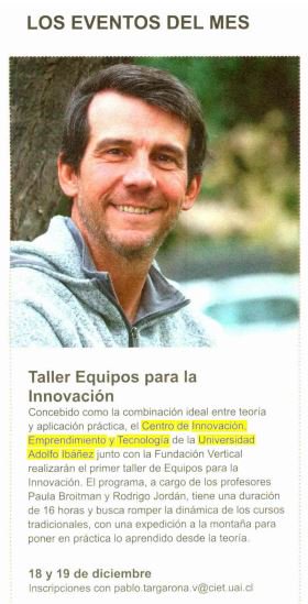 PRENSA | Nuestro curso-taller "Equipos para la innovación" fue destacado en <a href="/La_Segunda/">laSegunda</a> 
Más información en: goo.gl/gCGqzZ
