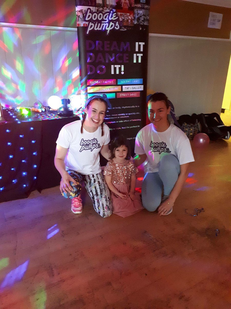 BoogiePumps's tweet photo. A big magical superhero birthday shoutout to Penny &amp; Ella.

Thanks for having Team BP we had the BEST time!!!! 

#danceparty #TeamBP #weloveourjob https://t.co/Hi1SWMvDOd