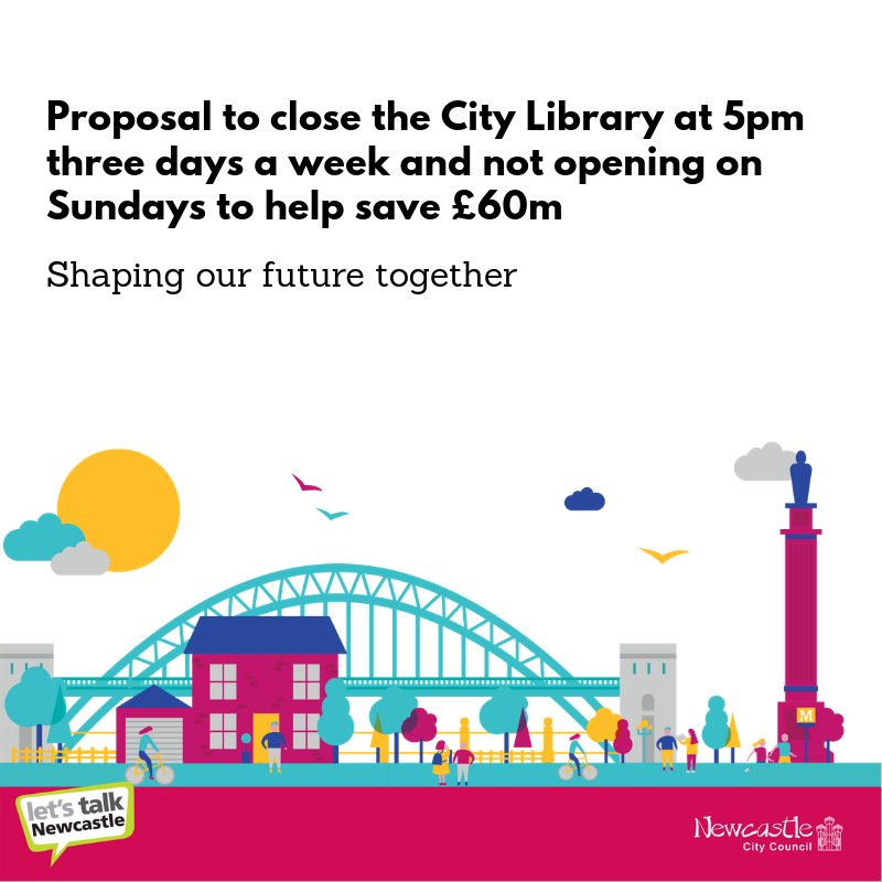 NewcastleCC's tweet photo. We’ve got a budget to set for the city but due to cuts in government funding and rising cost pressures we’ve got big savings to make. 
Think there’s another way? Have a go at setting your own council budget 👉 https://t.co/H8jgQROebF #peoplesbudget https://t.co/J24VVuBrfR