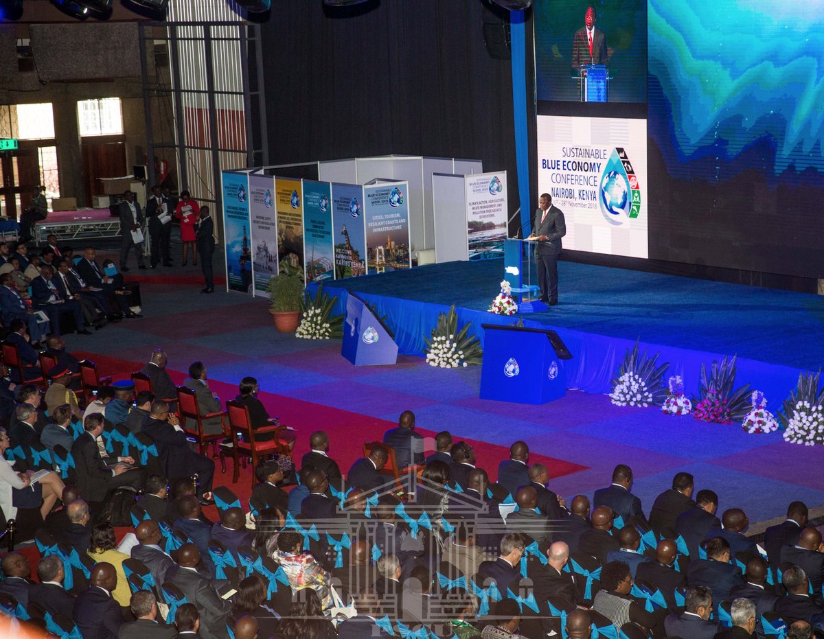 AlekoMedia's tweet photo. "We have paid inadequate attention to the impact of human action on the health and productivity of our waters." The Blue Economy binds us to a common destiny. #AfricaMyBusiness #RealAfricaNow
#BlueEconomyKe https://t.co/8YHZhnvN0C