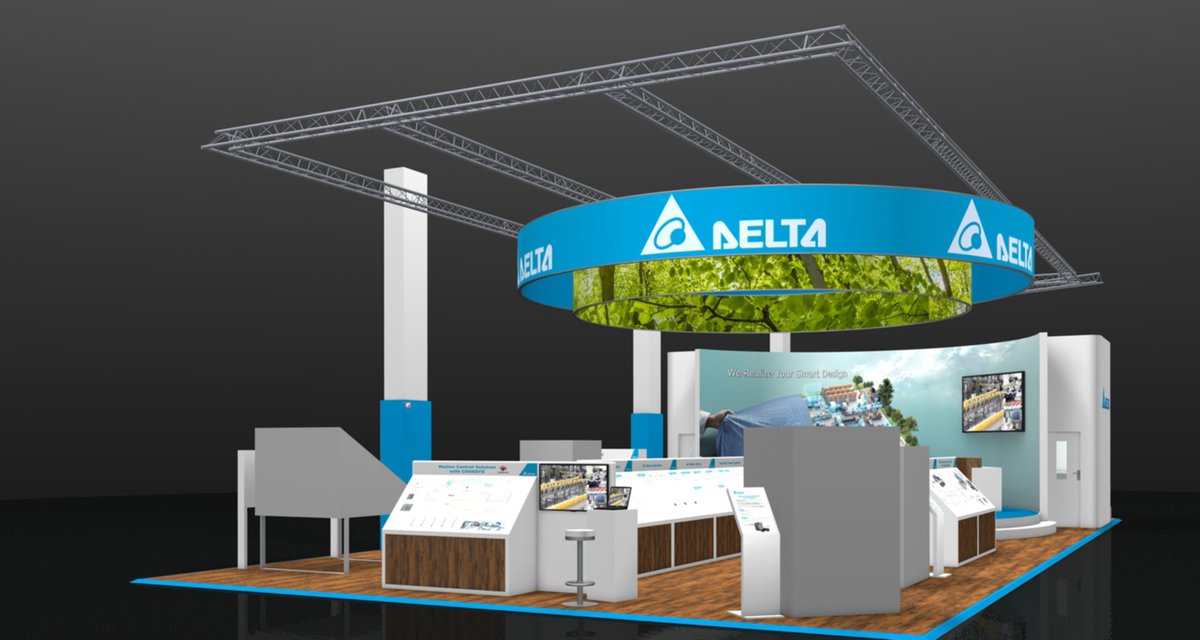 DeltaEMEA's tweet photo. With the theme of “#Innovation &amp; #SmartAutomation for Industrial Upgrades”, our #industrialsolutions focus on a high-end PC-based #motioncontroller, PLC-based EtherCAT motion controller, and #motionsystems. Meet us @spsipcdrives, Hall 3 - Stand 218.
#sps_live #deltaemea https://t.co/SYC6mLYDJq