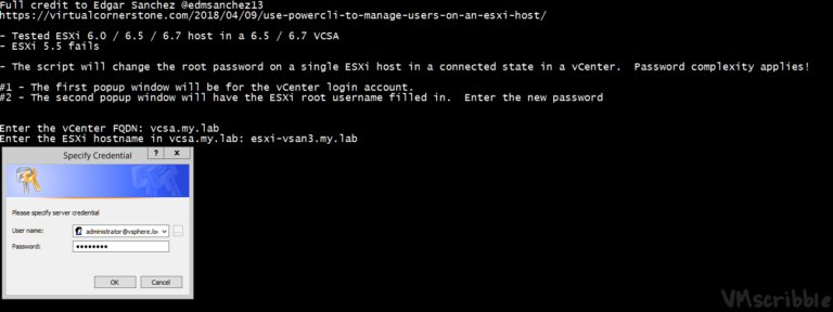 VickyTkachenko's tweet image. #PowerCLI – #ESXi 6.x Root Password Reset
vmscribble.com/powercli/power…